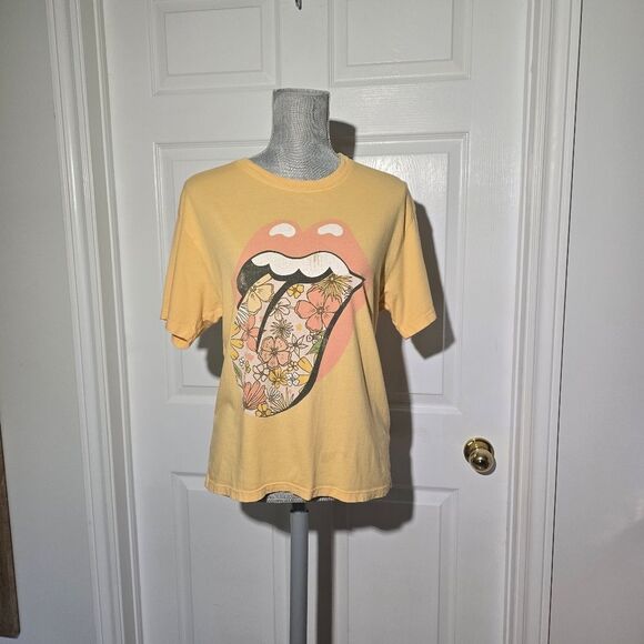 DAYDREAMER X FREE PEOPLE flower Tongue Tee - Picture 2 of 6